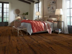 attractive dark wood flooring